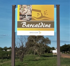 Barcaldine Council Sign