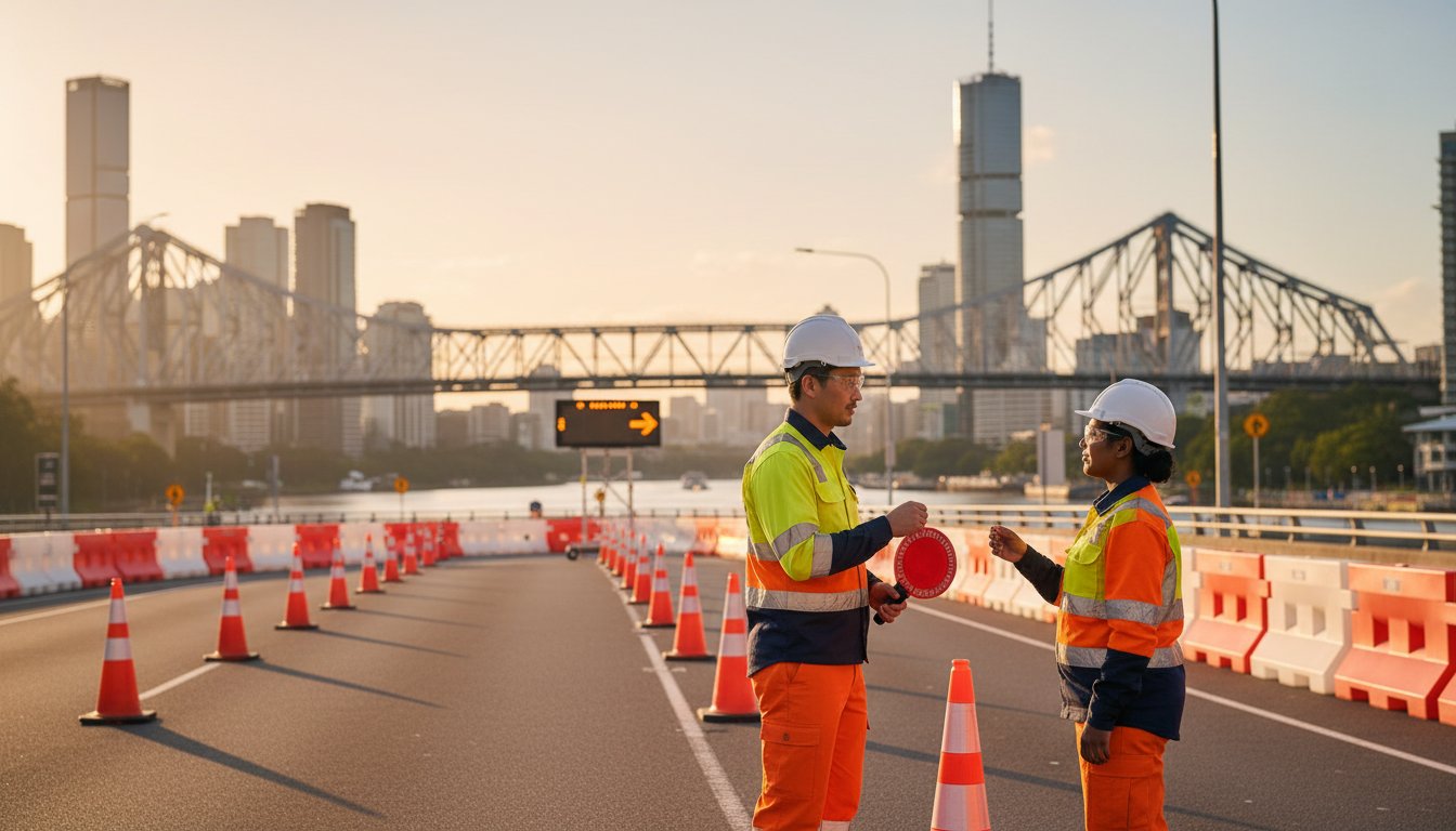 Roadwork Traffic Control in Brisbane: The Complete Safety & Compliance ...