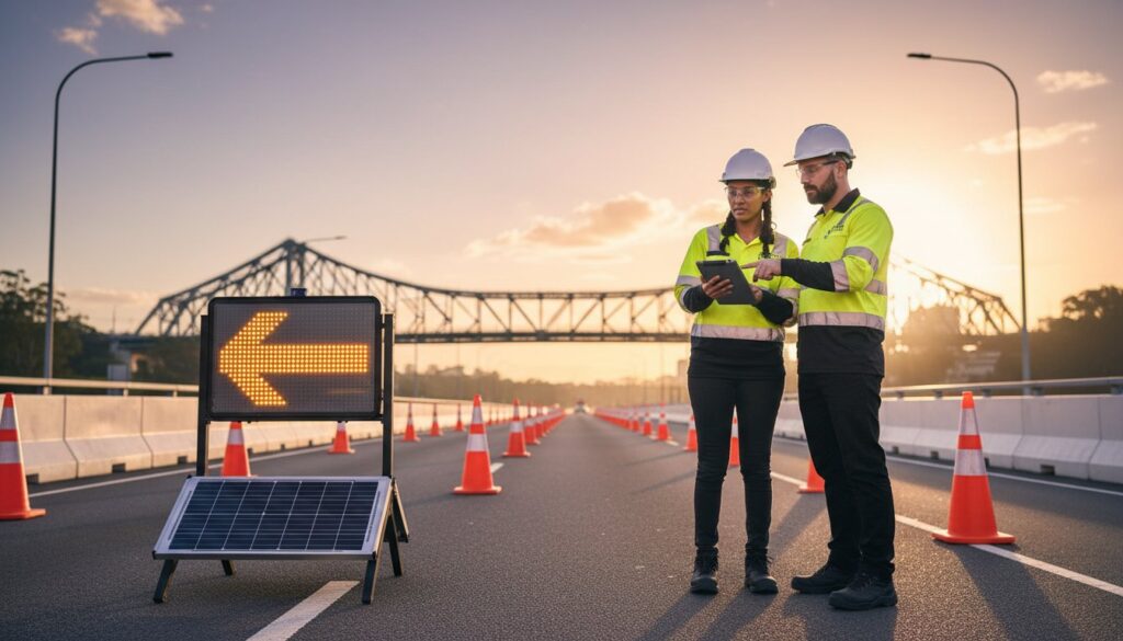 Traffic Control Equipment Hire Brisbane: Professional Safety Solutions for 2026