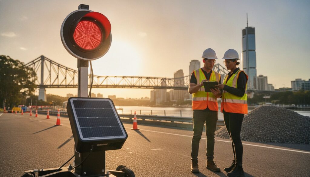 Portable Traffic Light Hire in Brisbane: The 2026 Essential Guide