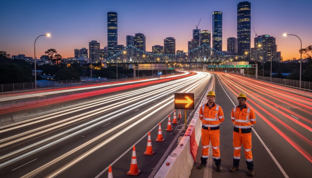 24/7 Traffic Control in Brisbane: Ensuring Safety and Compliance Around the Clock